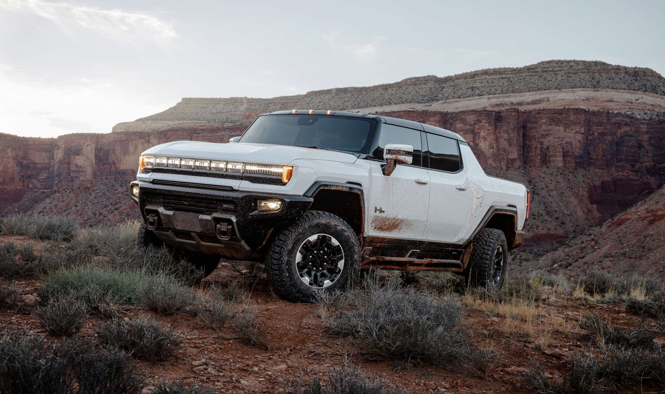 GMC HUMMER EV Pickup Truck Parked
