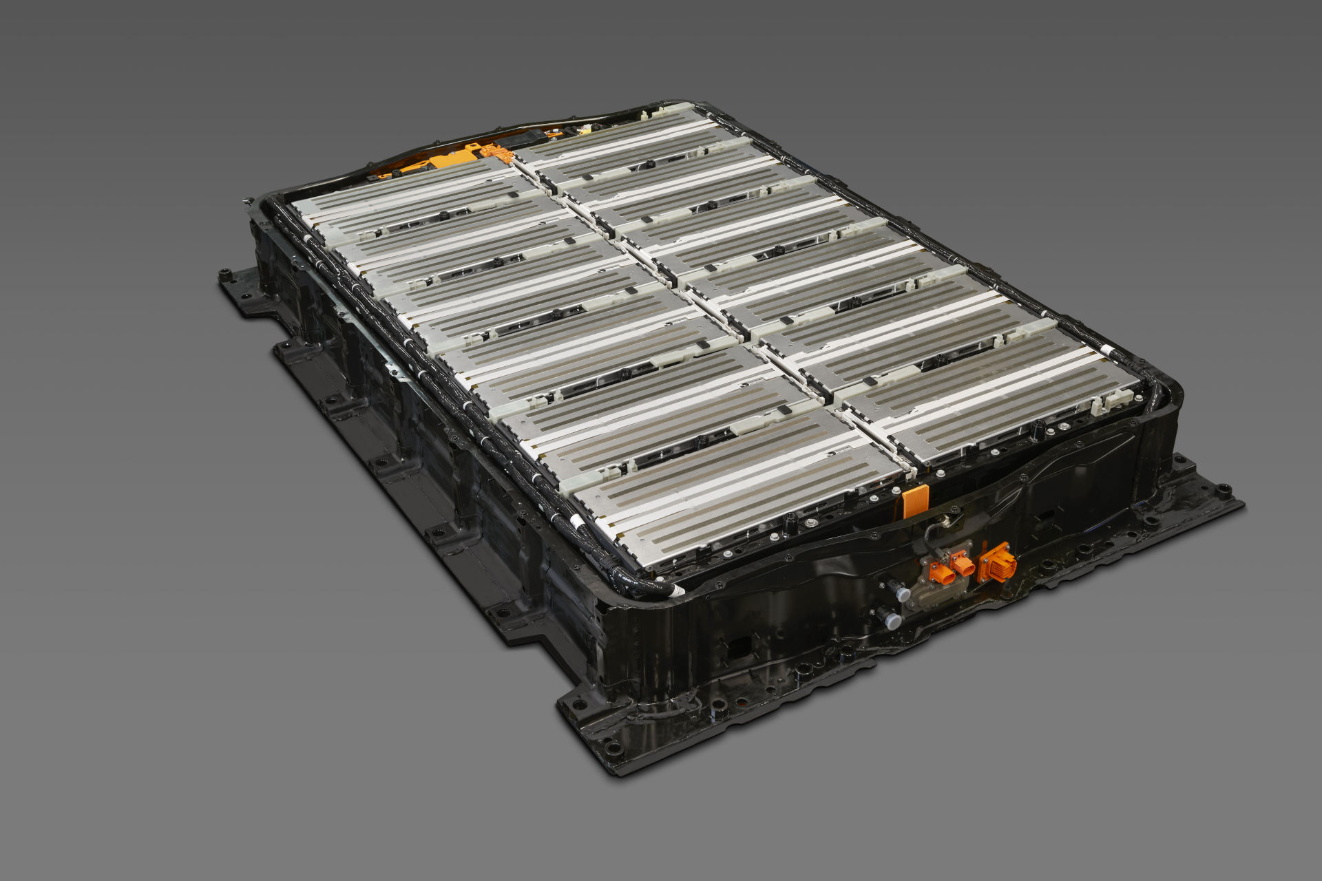 Completed set of Ultium battery cells without cover