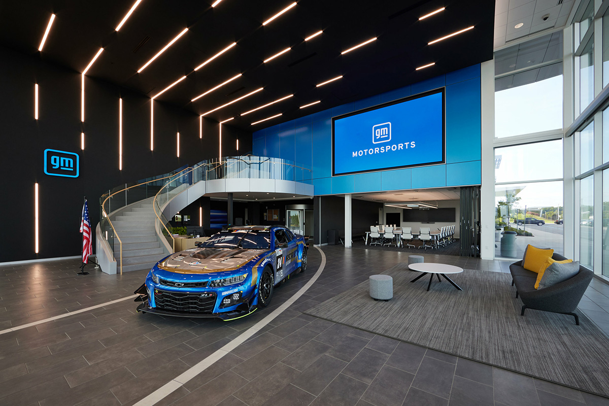 Charlotte Technical Center Main Lobby Seating
