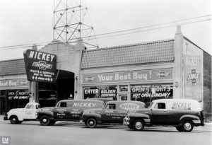 NICKEY CHEVROLET DEALERSHIP POSTER