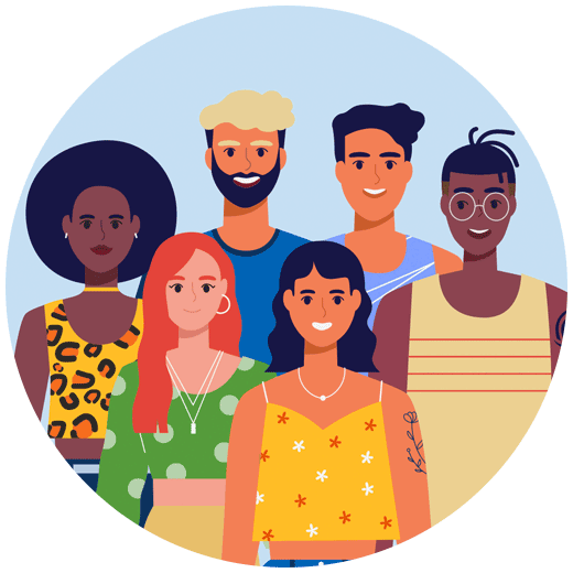 Group of Diverse People