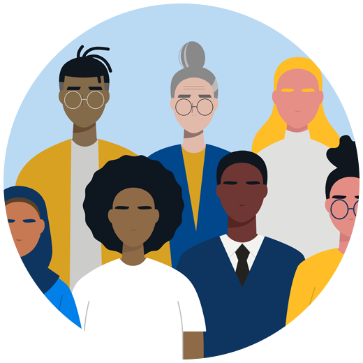 Diverse Group of People Icon